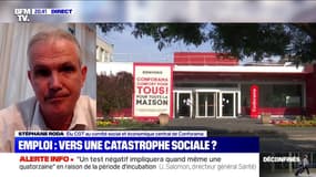 Conforama: "Nous ne serons pas en capacité de survivre" sans un prêt garanti par l'État, déclare Stéphane Roda (CGT)
