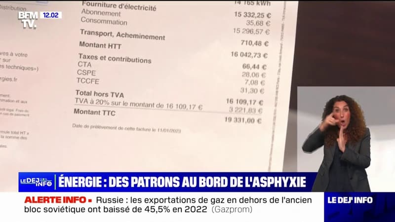 La facture d'électricité de ce restaurateur parisien est passée de 1500 à 19.000 euros par mois