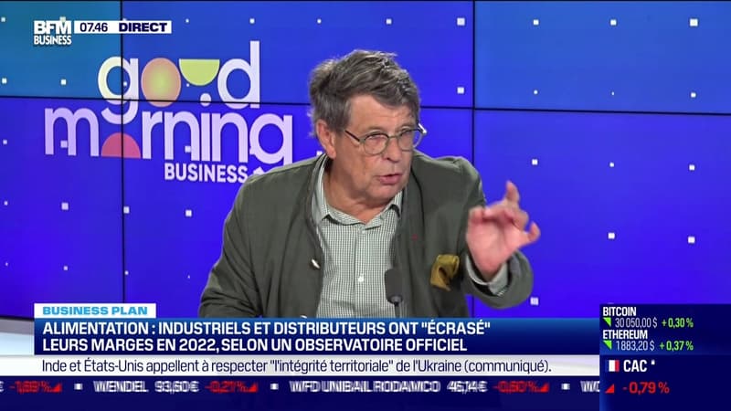 Phillipe Chalmin (Économiste) : Alimentation : industriels et distributeurs ont 