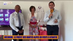 DÉCIDEUR : Le préfet des Hautes-Alpes en visite à Otantic 