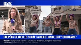 Poupées sexuelles à caractère pédopornographique: le mouvement Femen a mené une action coup de poing devant le BHV