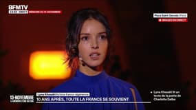 13-Novembre: Lyna Khoudri lit un texte de la poète Charlotte Delbo
