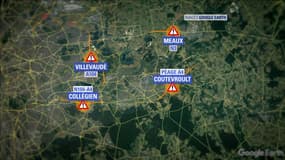 Les blocages prévus en Ile-de-France