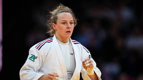 La Française Margaux Pinot lors du Grand Slam à Paris en février 2024