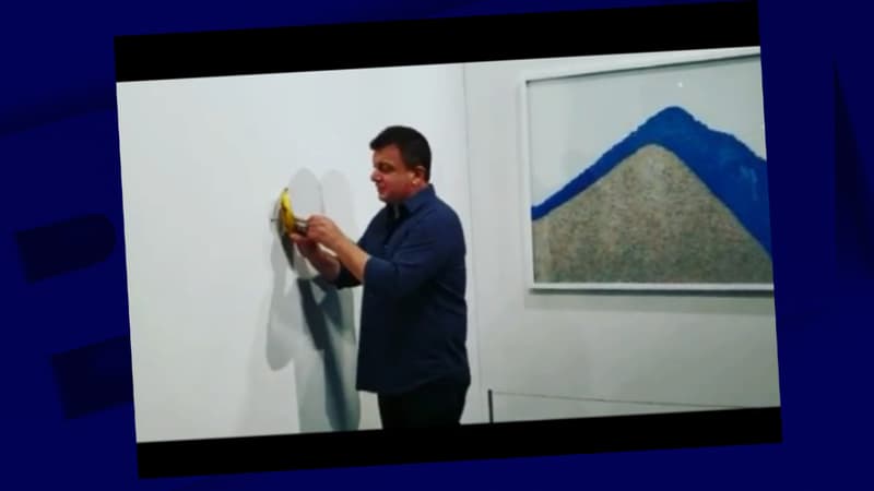 Qui se cache derrière la fameuse "banane scotchée" vendu pour 120.000 dollars?