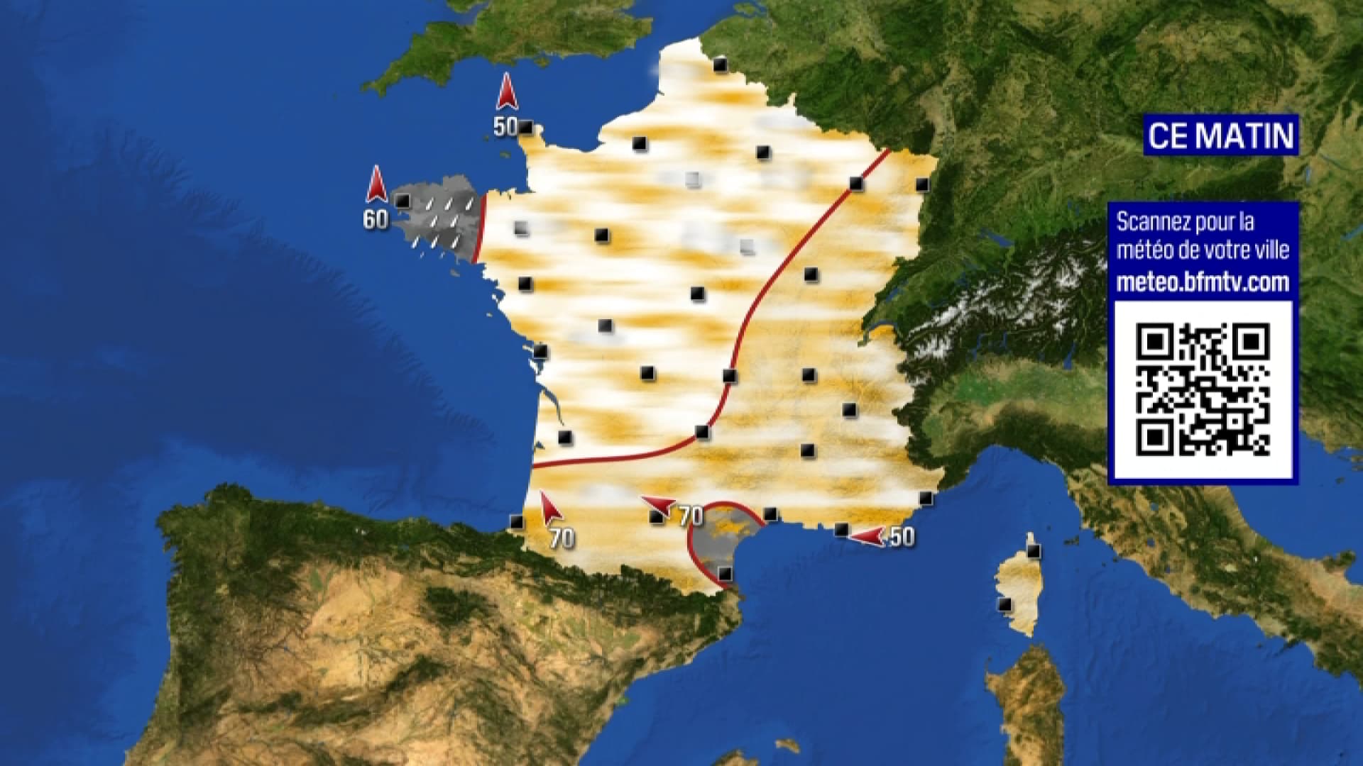 Les prévisions pour le lundi 25 mars 2024 Les prévisions pour le lundi 25 mars 2024