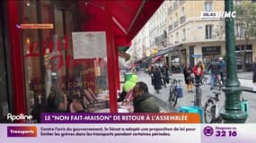 Les indiscrets RMC : Le retour du "non fait-maison" sur les bancs de l'Assemblée