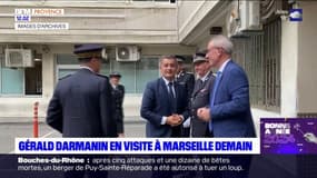 Gérald Darmanin en visite à Marseille mercredi