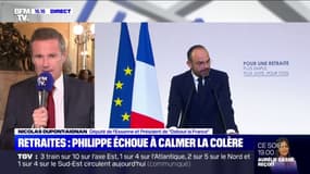 Retraites: Nicolas Dupont-Aignan se dit "surpris que le gouvernement joue la politique du pire"