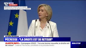 Valérie Pécresse: "J'ai une bonne nouvelle, la droite est de retour"