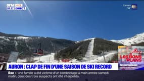Clap de fin, sous le soleil, d'une saison de ski record à Auron
