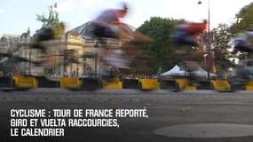 Cyclisme : Tour de France reporté, Giro et Vuelta raccourcies, le calendrier