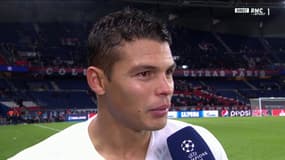 PSG / Thiago Silva : "Aujourd'hui on a joué comme une équipe"