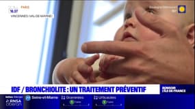 Ile-de-France: un traitement préventif contre la bronchiolite