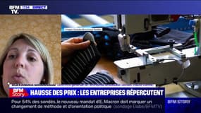 Pour cette directrice d'une entreprise de textile, "il faut que les salaires suivent l'inflation"