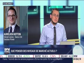 Aurélien Hotton (Swiss Life Gestion Privée) : que penser des niveaux de marché actuels ? - 21/05