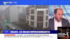 Orages: les images impressionnantes des intempéries dans l'est du pays