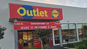 Le magasin "Lidl Outlet" de La Ciotat, dans les Bouches-du-Rhône.