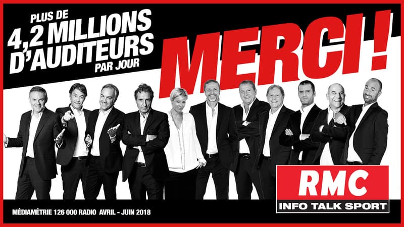 Audiences radio: vous êtes toujours plus nombreux à écouter RMC