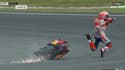 La lourde chute de Marc Marquez 