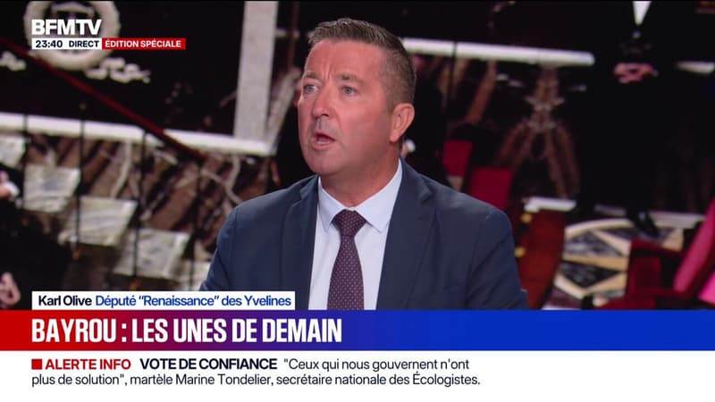 Vote de confiance du 8 septembre:: 
