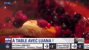 A table avec Luana Belmondo: Une échine de porc au ketchup de fruits rouges