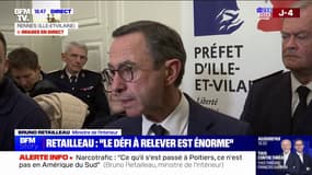 Trafic de drogue: "Soit il y a une mobilisation générale, soit il y a la mexicanisation du pays", déclare Bruno Retailleau