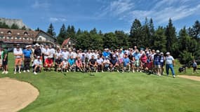 Le monde présent lors de la 3e édition du tournoi de golf Le Swing des Rapace à Gap

