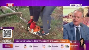 Hausses d'impôts/Travailler plus: "Techniquement, on peut travailler plus, mais cela peut coûter cher à l’employeur" affirme Jean-Eudes du Mesnil 