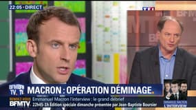 Emmanuel Macron sur TF1: le président de la République ne lâche rien