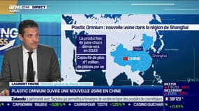 Laurent Favre (Directeur général de Plastic Omnium): "La Chine est aujourd'hui notre plus gros marché [...] C'est le marché qui est revenu au niveau d'avant-crise alors que le reste du marché à plus de mal"