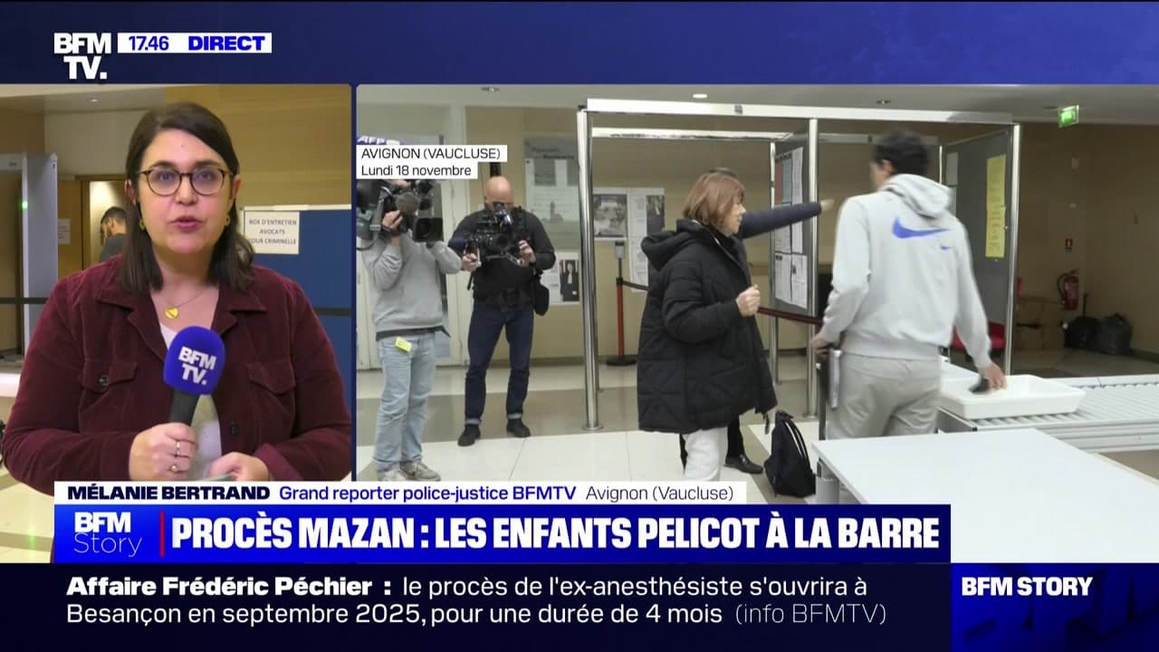 Story 3 : Procès Mazan, les enfants Pélicot à la barre 