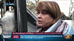 "Ca met à néant 35 ans de travail!": le cri du coeur de Michèle, kiosquière sur les Champs-Elysées