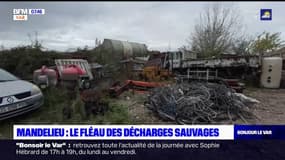 À Mandelieu, le fléau des décharges sauvages