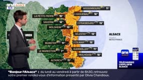 Météo Alsace: quelques pluies ce lundi, jusqu'à 13°C à Colmar et à Strasbourg