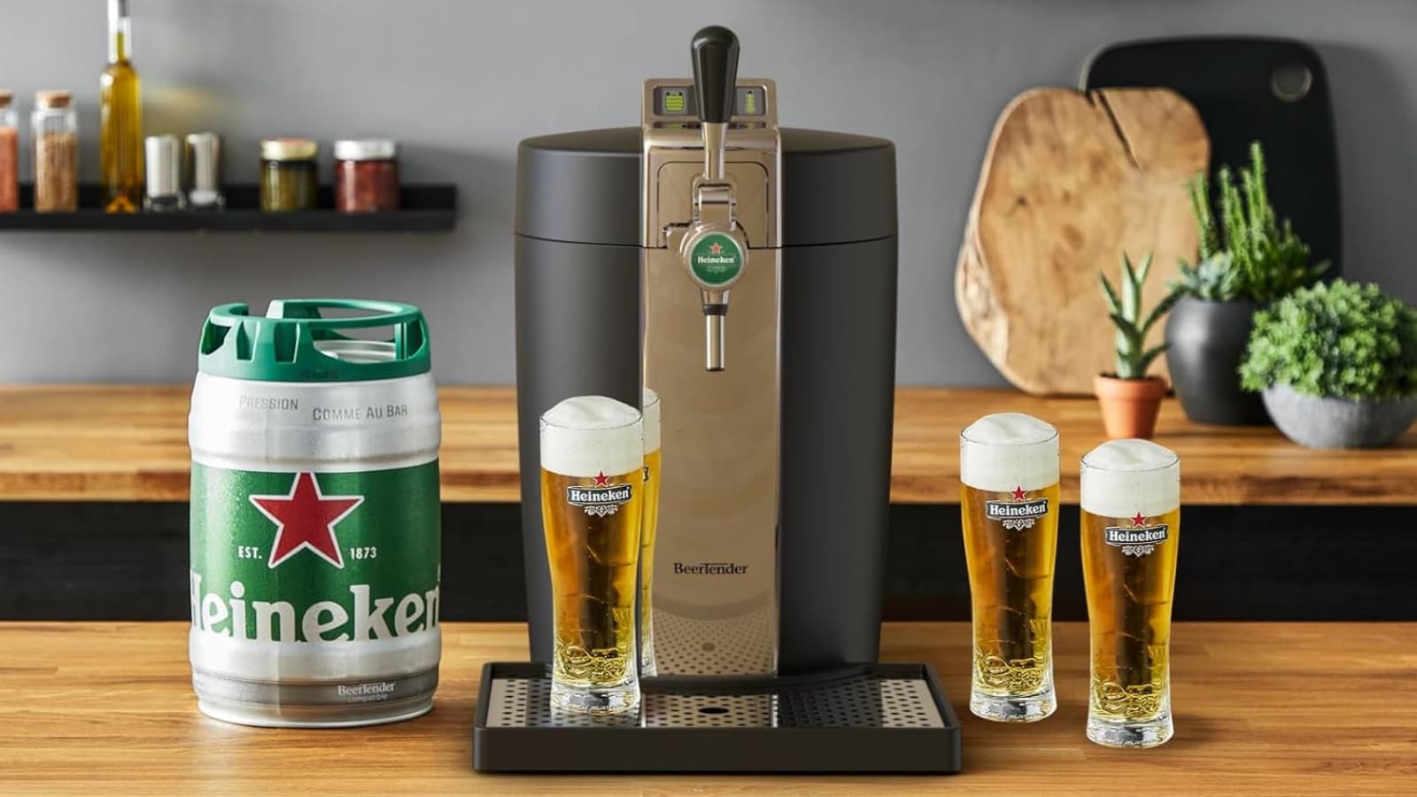 Cette machine à bière est parfaite pour profiter de l'Euro 2024 en se ...