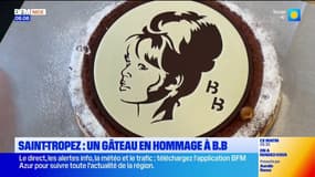 La Crau : un gâteau à l'effigie de Brigitte Bardot