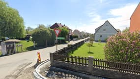 La rue Josef Reiter, à Braunau.