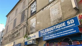 Depuis l'assaut du raid il y a trois ans, le 48 rue de la République est condamné.