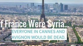 "If We Were Syrian" transpose les terribles chiffres du conflit syrien à l'échelle des pays du G7.