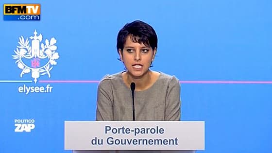 Najat Vallaud-Belkacem, porte-parole du gouvernement.