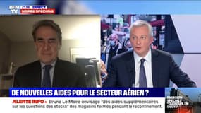Bruno Le Maire: "S'il y a besoin d'un soutien supplémentaire à Air France, nous l'apporterons" 