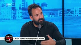 "Le cannabis fait un bien fou, il soulage les douleurs", affirme Michaël Jeremiasz, champion paralympique de tennis