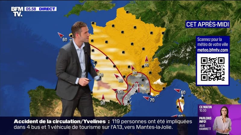 Regarder la vidéo Météo: un ciel globalement ensoleillé sur toute la France et des températures allant jusqu’à 22 degrés dans le Sud-Ouest