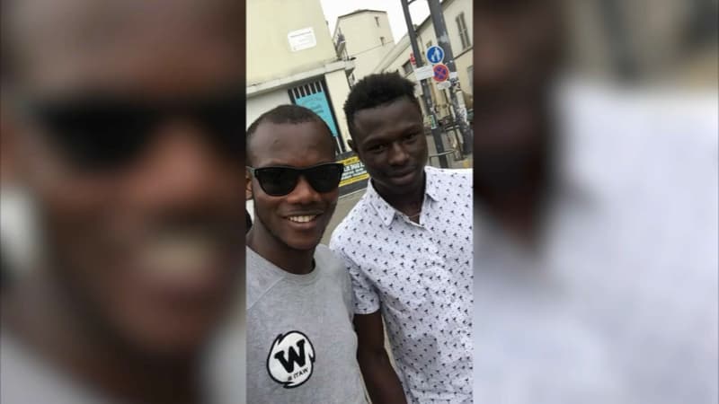 Lassana Bathily et Mamoudou Gassama