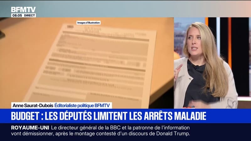 ÉDITO - les députés votent une période maximum d'un mois d'arrêt maladie lors de la première prescription