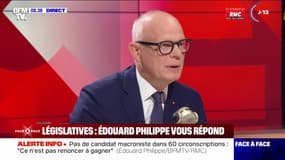Édouard Philippe sur les législatives: "Les deux extrêmes me font peur"