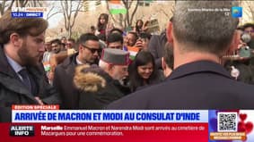 Marseille: Macron et Modi inaugurent le nouveau consulat