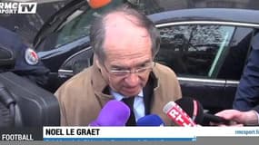 Le Graët : "Déçu" de ne pas voir Platini au tirage de l'Euro demain