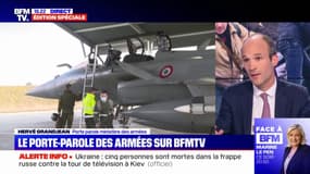 Hervé Grandjean, porte-parole du ministère des Armées: "La France n'entre pas en guerre"